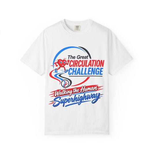 The Great Circulation Challenge Unisex Garment-Dyed T-shirt