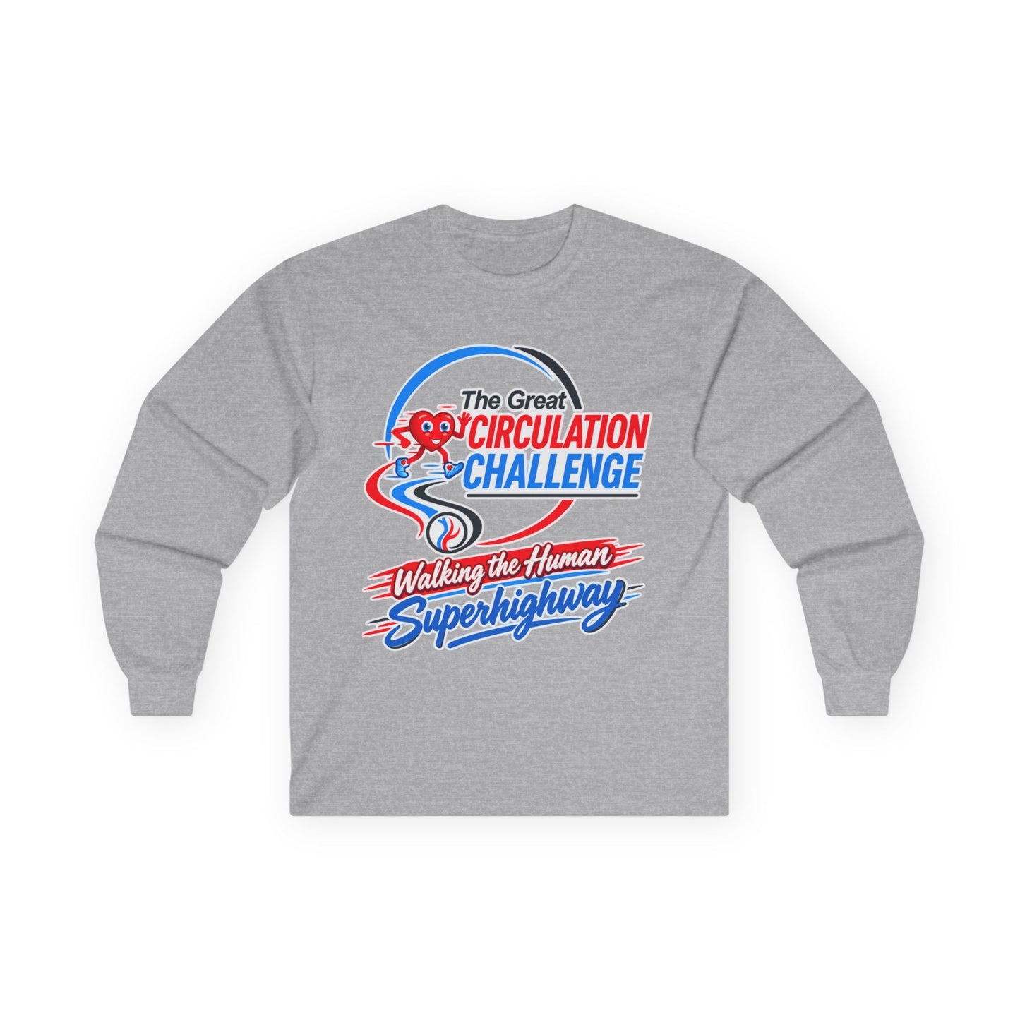 The Great Circulation Challenge Unisex Ultra Cotton Long Sleeve Tee