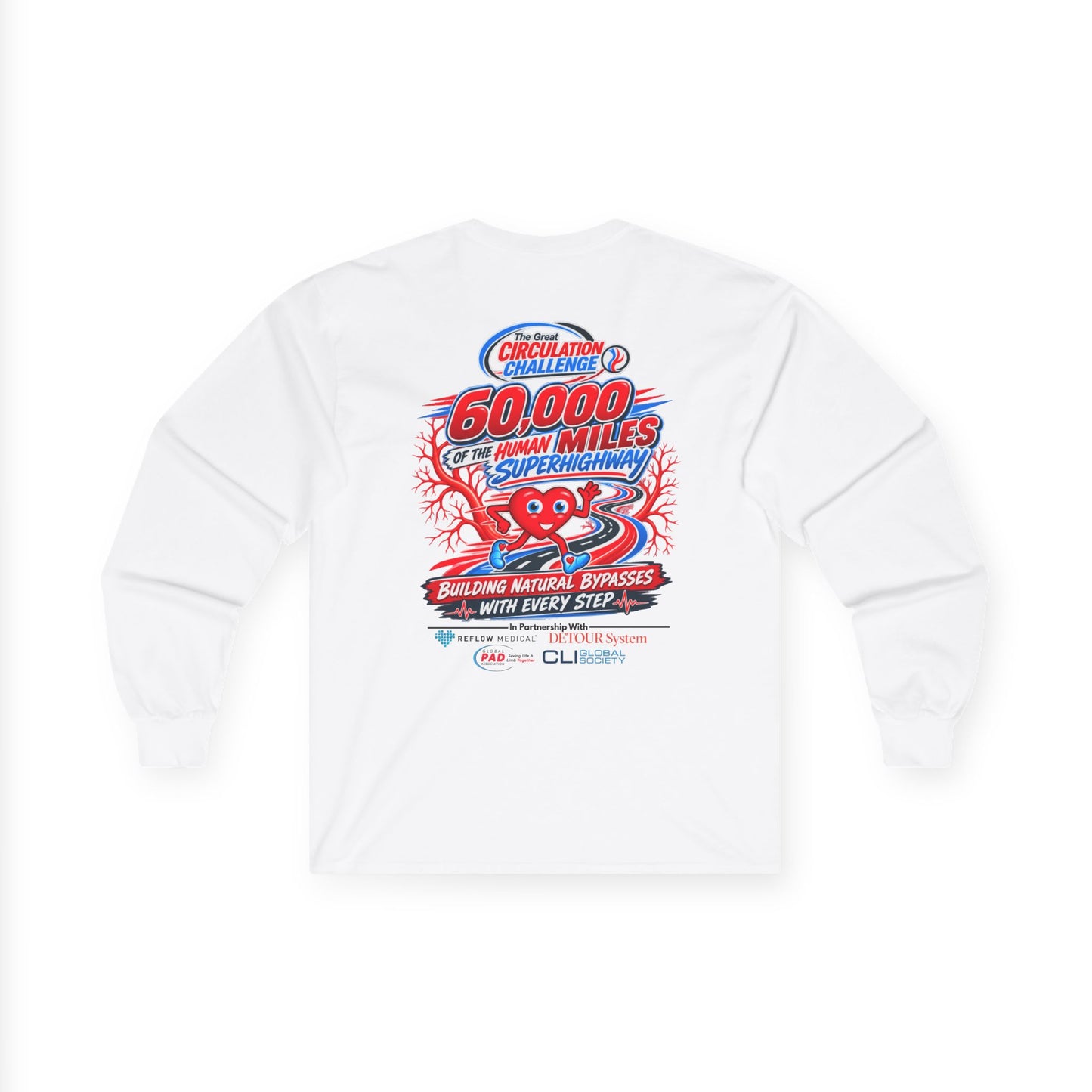 The Great Circulation Challenge Unisex Ultra Cotton Long Sleeve Tee