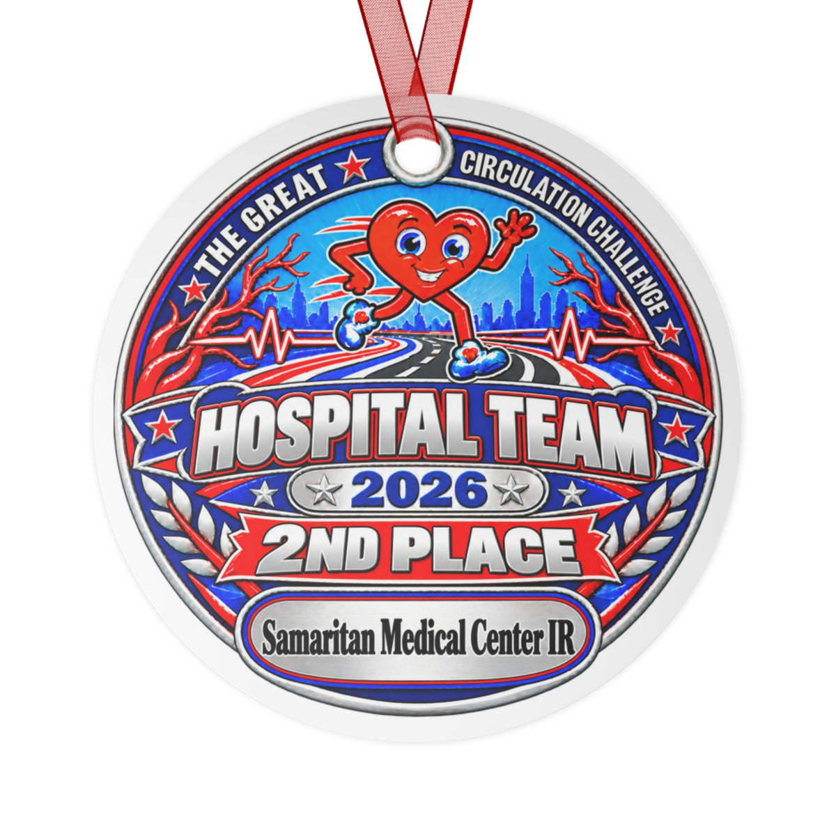 Hospital Team 2nd place - The Great Circulation Challenge Participation Award Medal