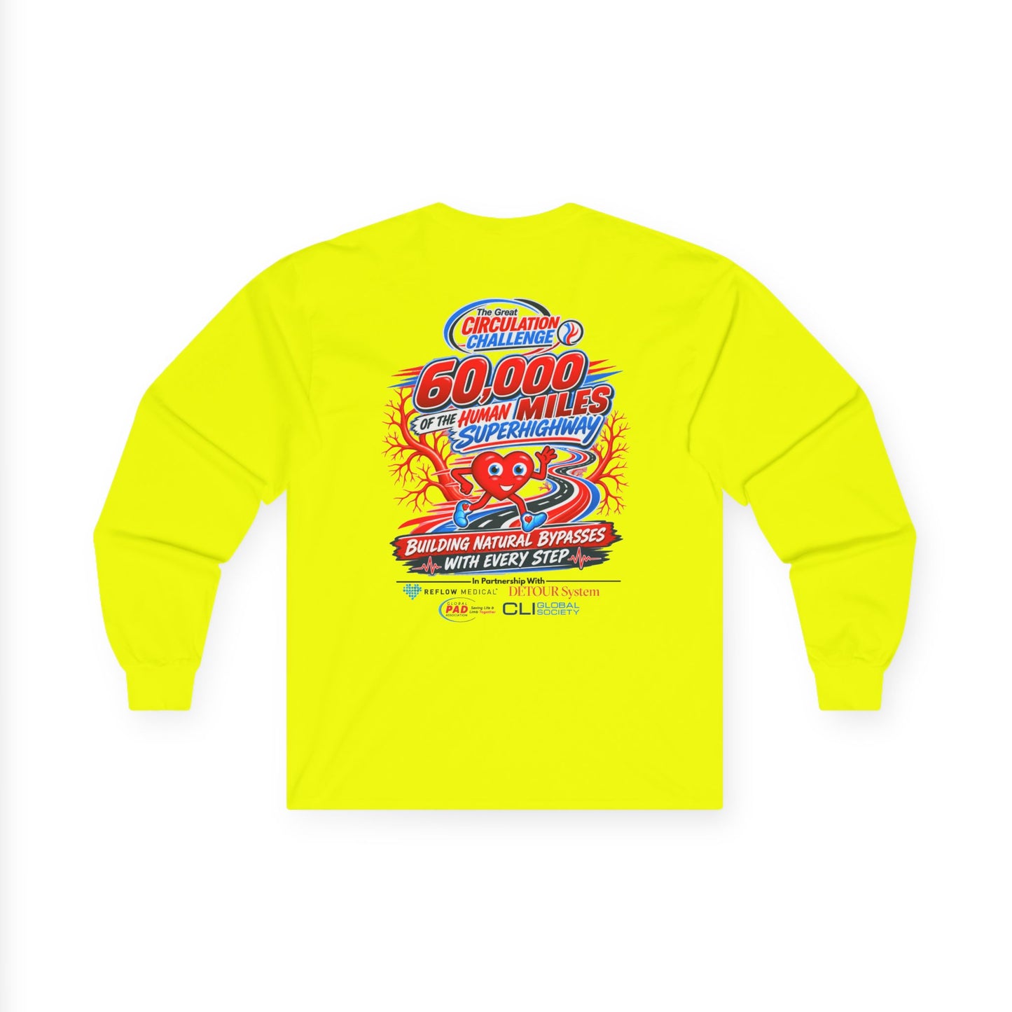 The Great Circulation Challenge Unisex Ultra Cotton Long Sleeve Tee