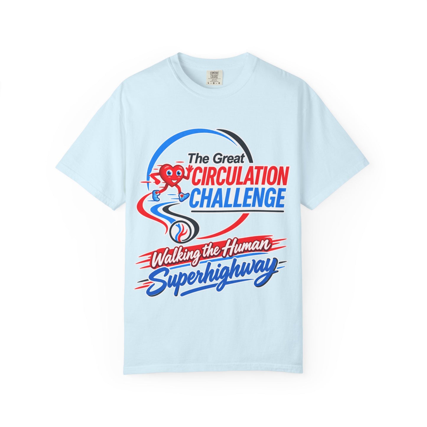 The Great Circulation Challenge Unisex Garment-Dyed T-shirt