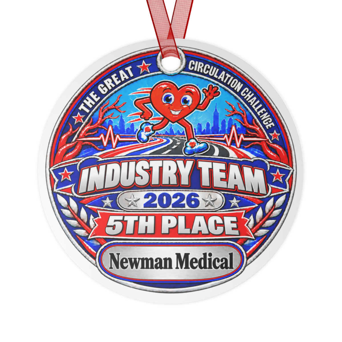 Newman Medical Industry Team Award - The Great Circulation Challenge Participation Award Medal