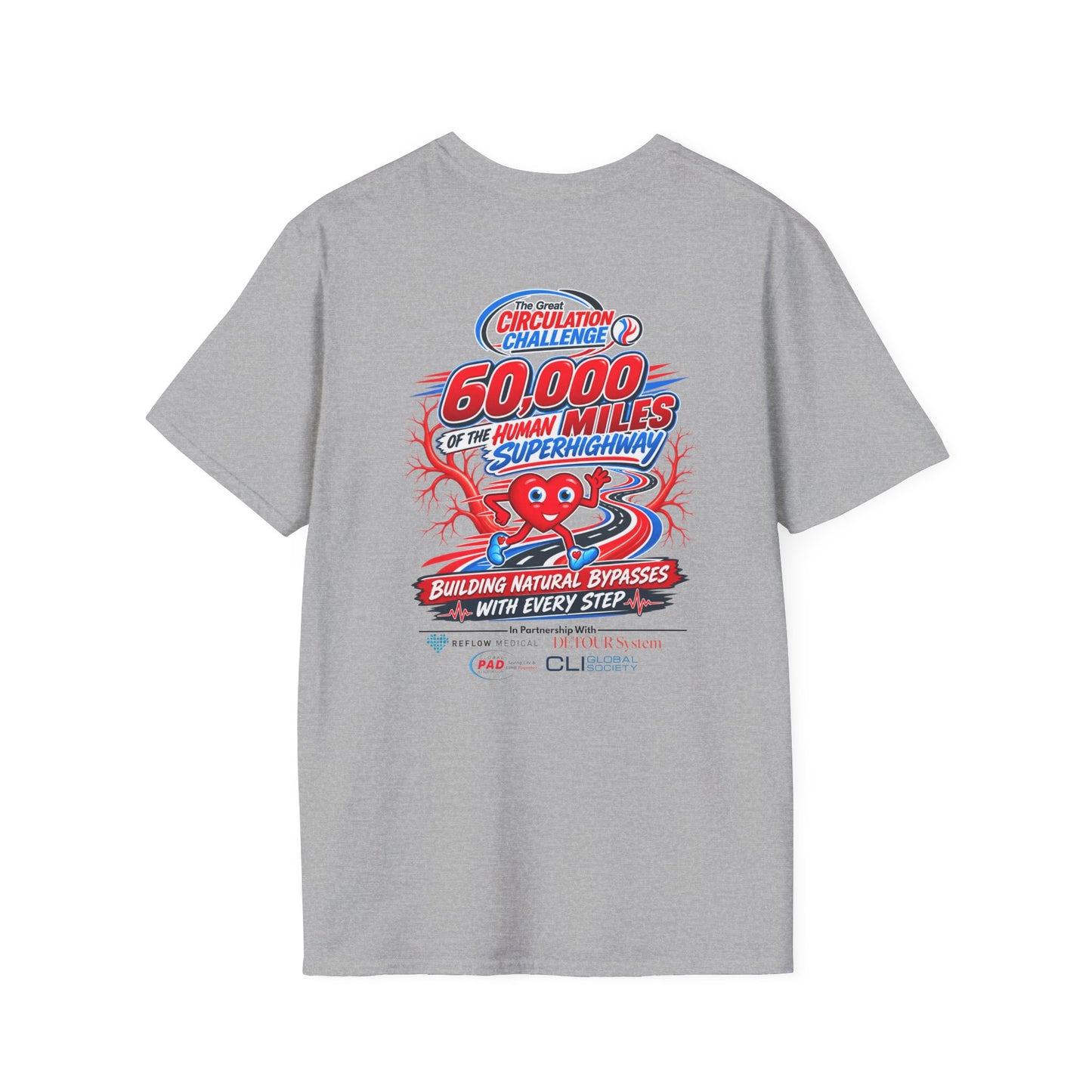 The Great Circulation Challenge Unisex Softstyle T-Shirt