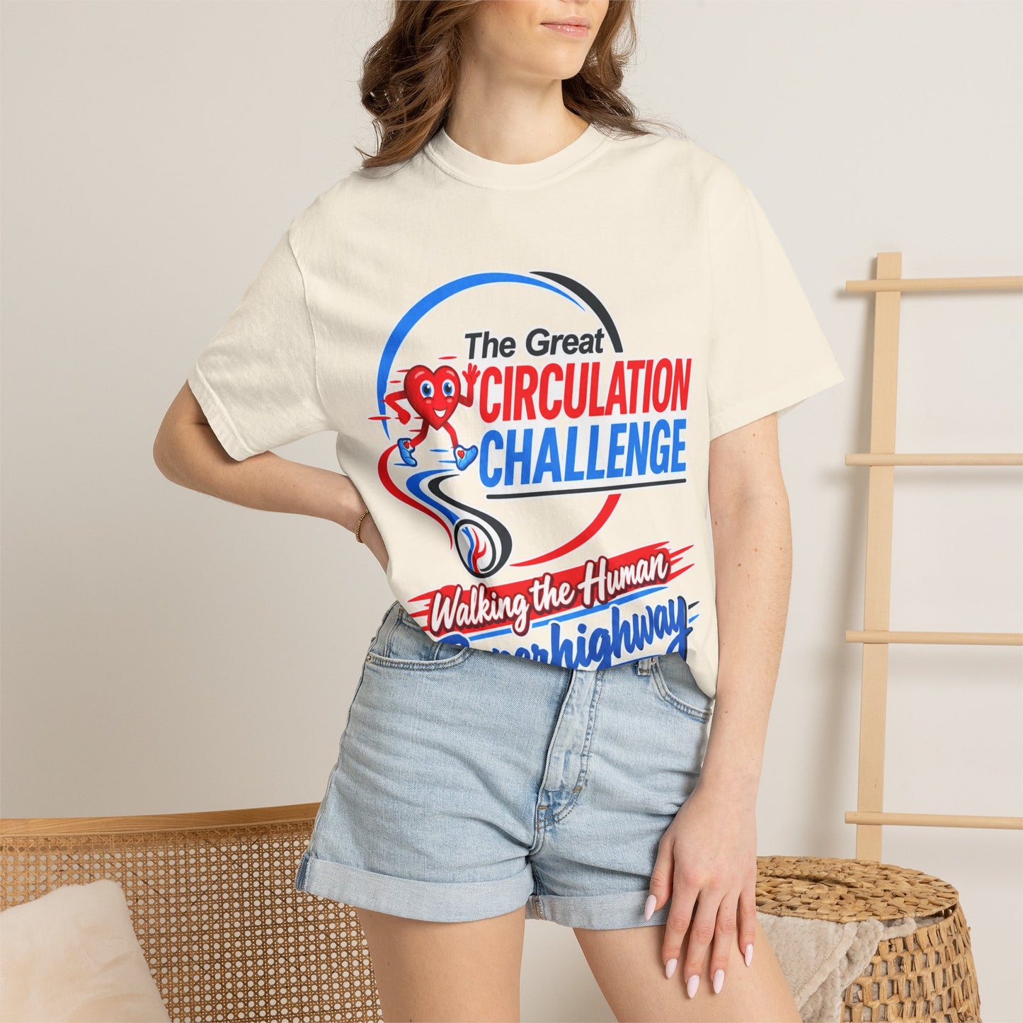 The Great Circulation Challenge Unisex Garment-Dyed T-shirt
