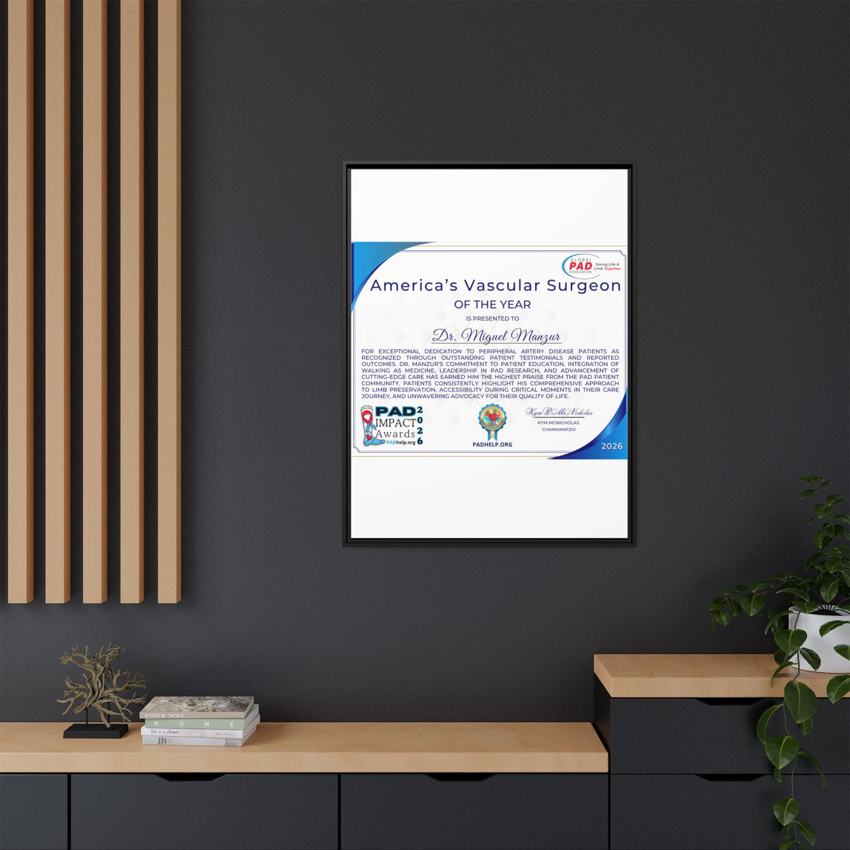 Dr Manzur Award