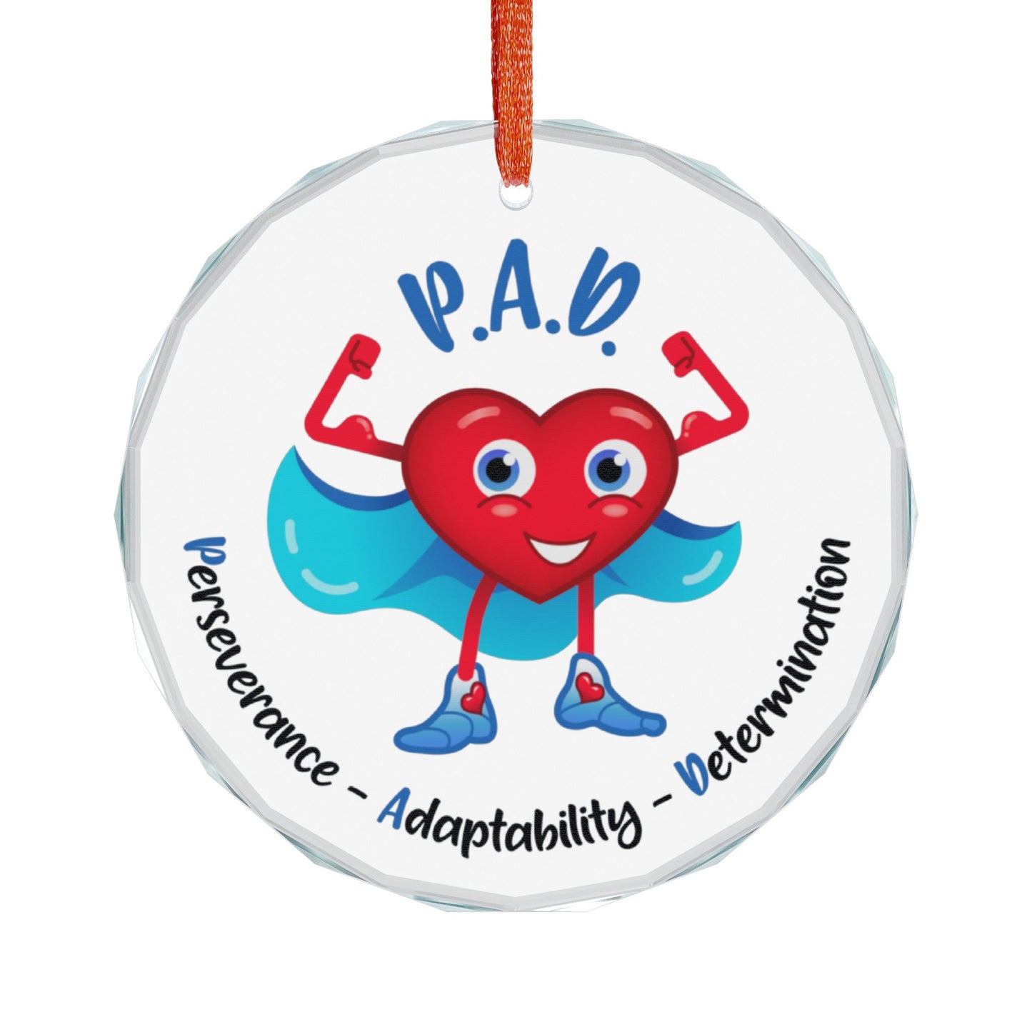 PAD Crystal Glass Ornament