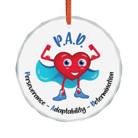 PAD Crystal Glass Ornament