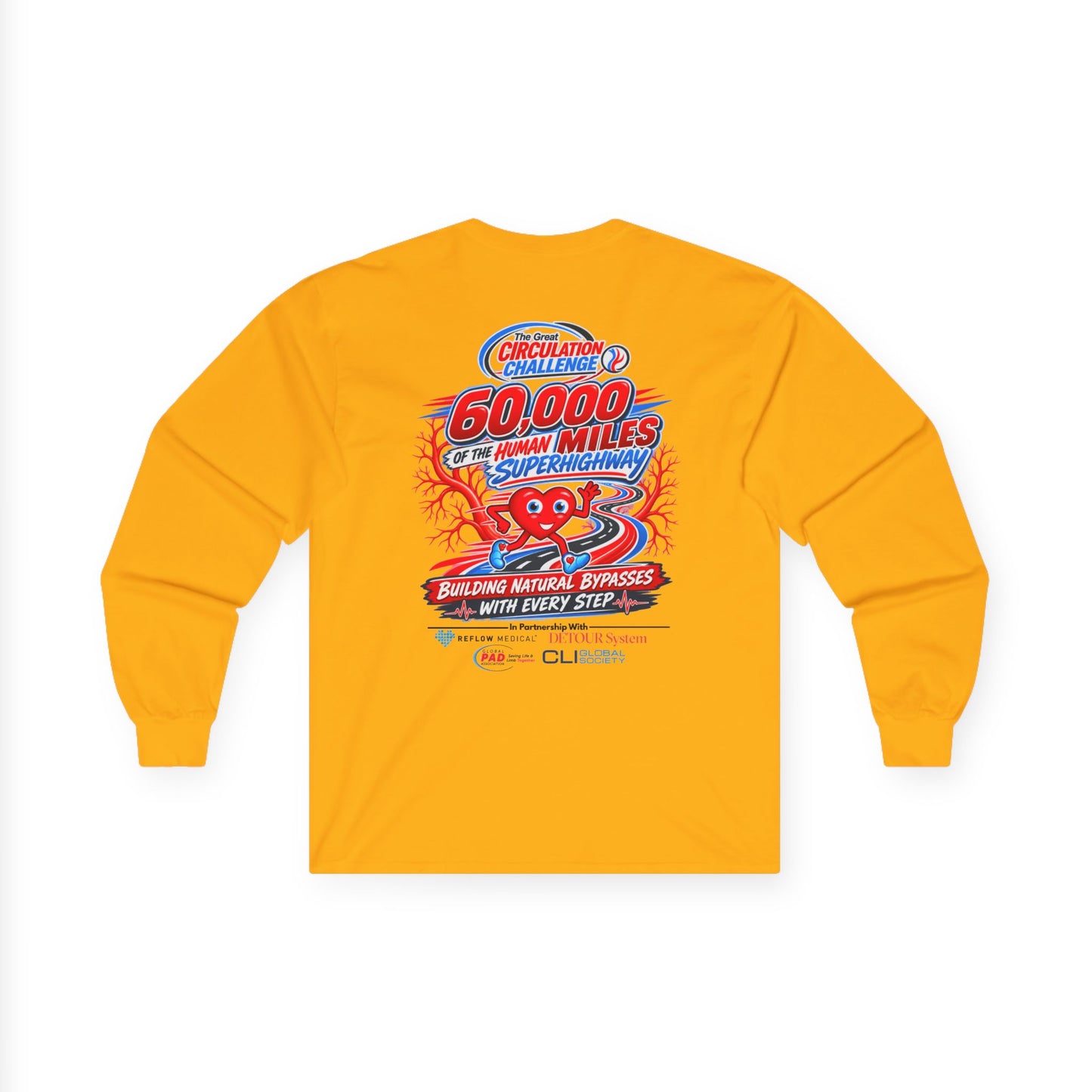 The Great Circulation Challenge Unisex Ultra Cotton Long Sleeve Tee