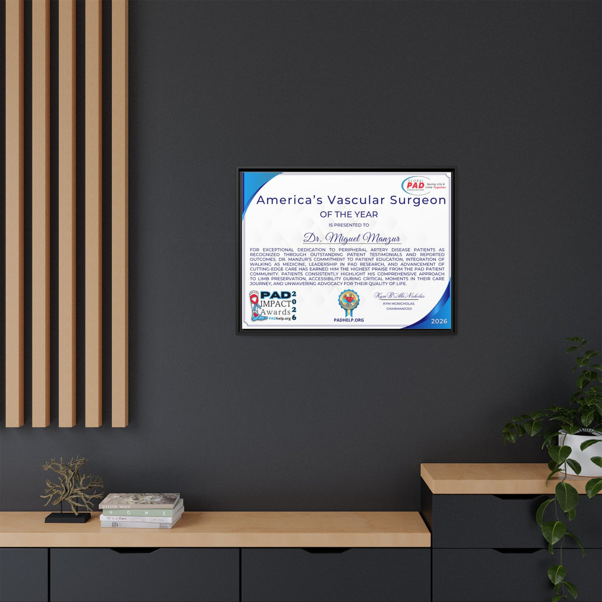 Dr Manzur Award
