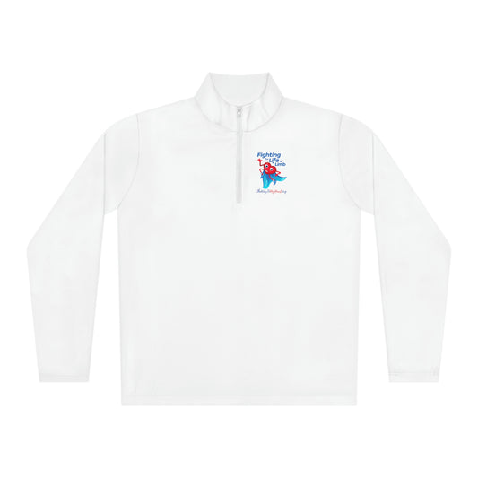 Fighting For Life and Limb Unisex Quarter-Zip Pullover