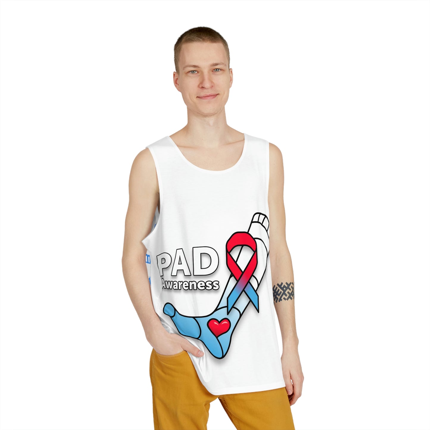 PAD Awareness Men's Tank (AOP)