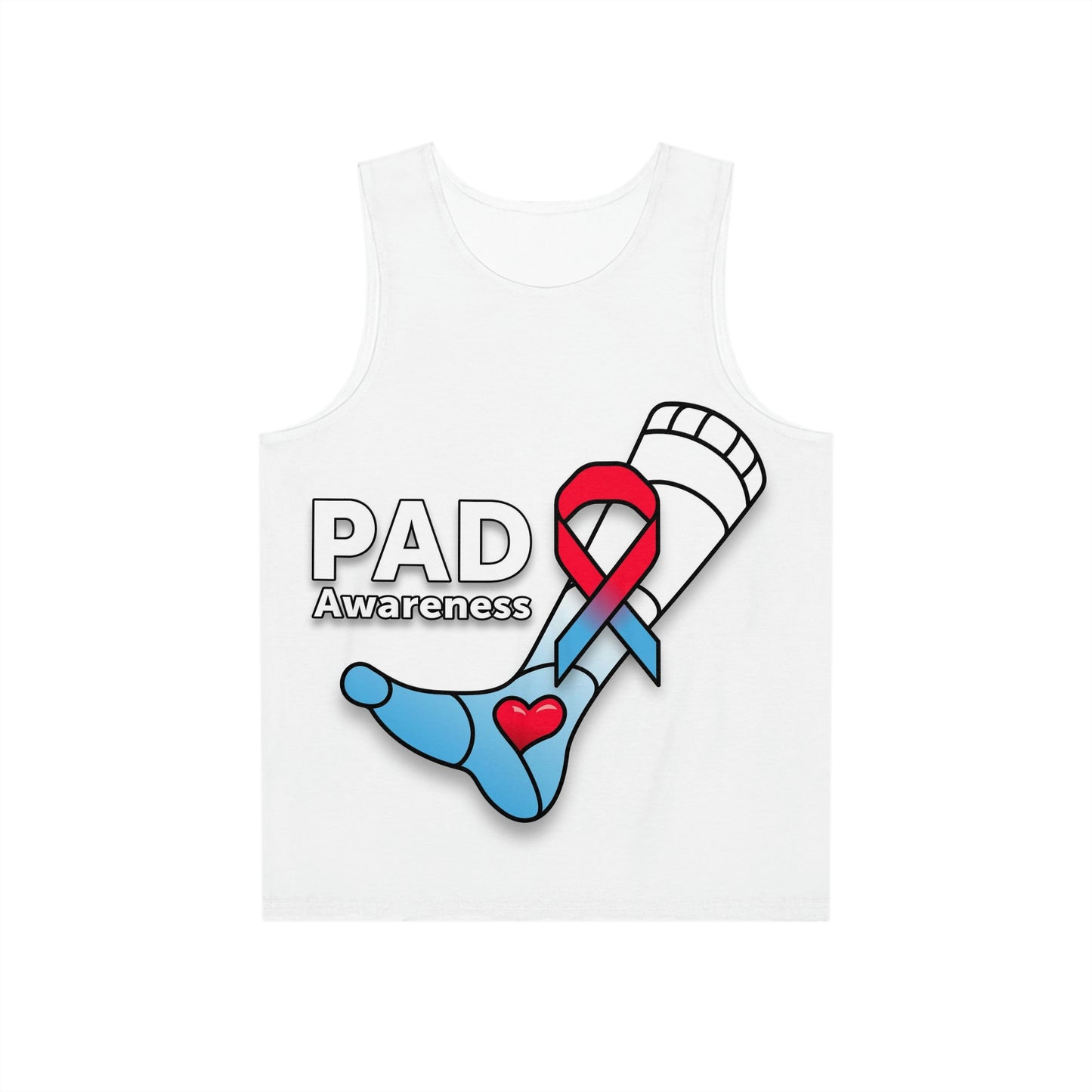 PAD Awareness Men's Tank (AOP)